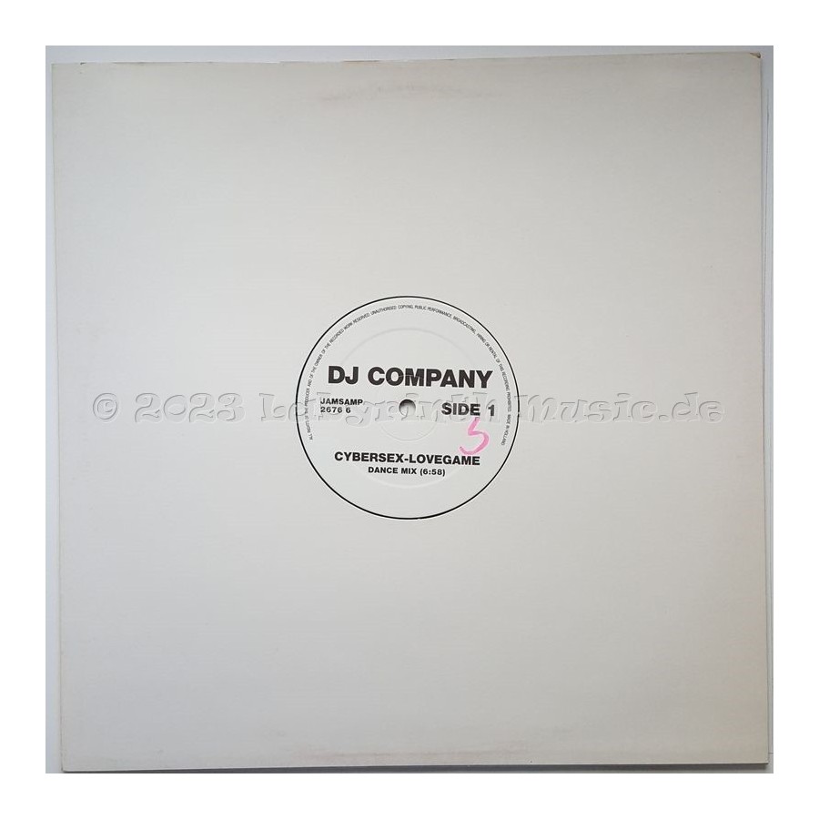 DJ Company - Cybersex-Lovegame • 12" Vinyl Maxi • MINT - Labyrinth Music