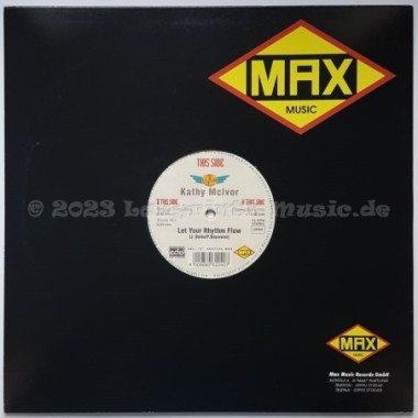 Kathy McIvor - Let Your Rhythm Flow • 12" Vinyl Maxi • MINT - Labyrinth Music