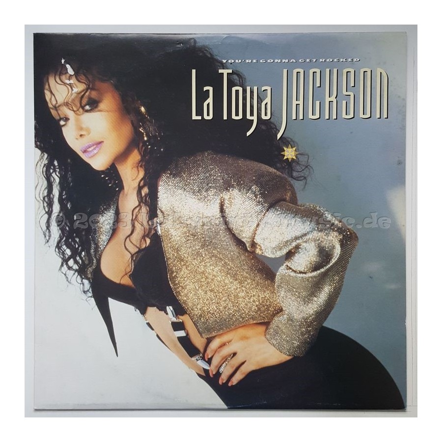La Toya Jackson - You're Gonna Get Rocked • 12" Vinyl Maxi - Labyrinth Music