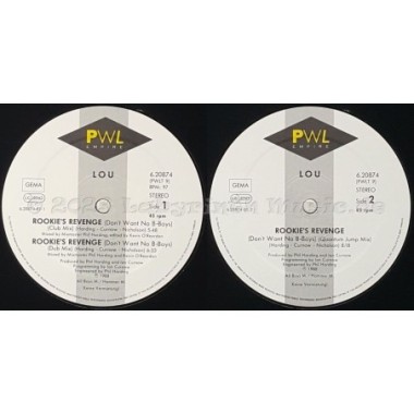 Lou - Rookies Revenge • 12" Vinyl Maxi - Labyrinth Music