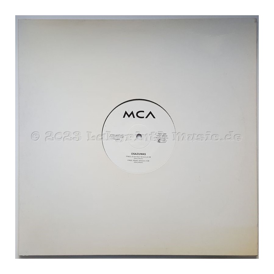 Osazuwas - Free • 12" Vinyl Maxi - Labyrinth Music