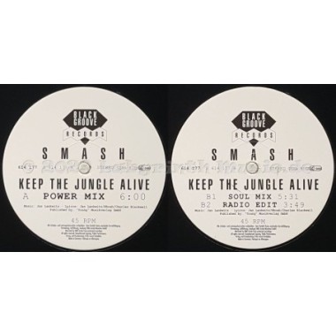 Smash - Keep The Jungle Alive • 12" Vinyl Maxi • EX - Labyrinth Music