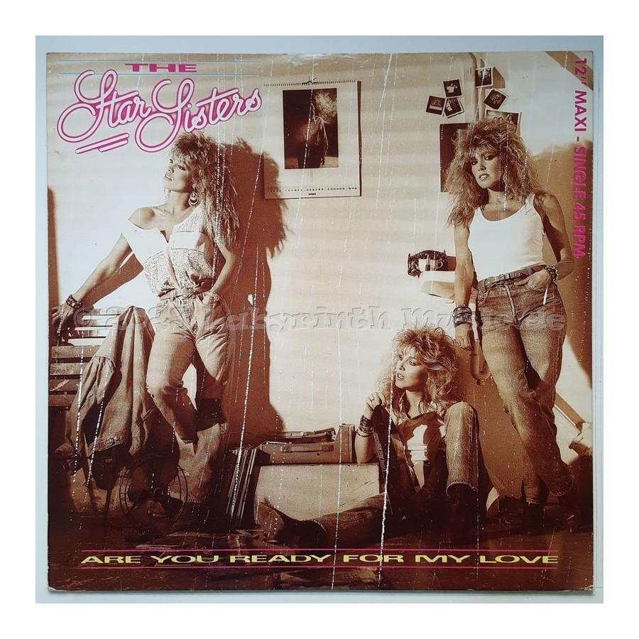 The Star Sisters - Are You Ready For My Love • 12" Vinyl Maxi - Labyrinth Music