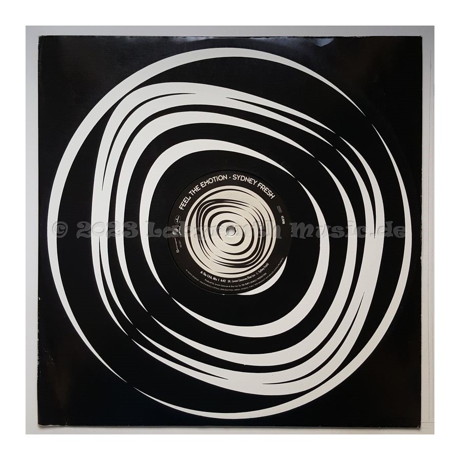 Sydney Fresh - Feel The Emotion • 12" Vinyl Maxi - Labyrinth Music