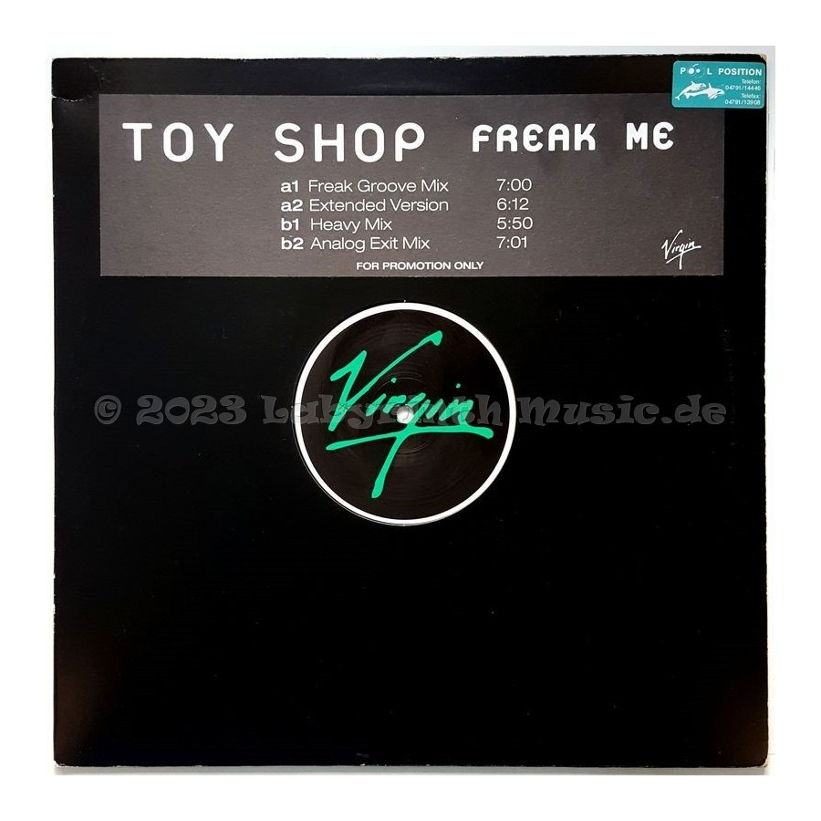 Toy Shop - Freak Me • 12" Vinyl Maxi • EX - Labyrinth Music