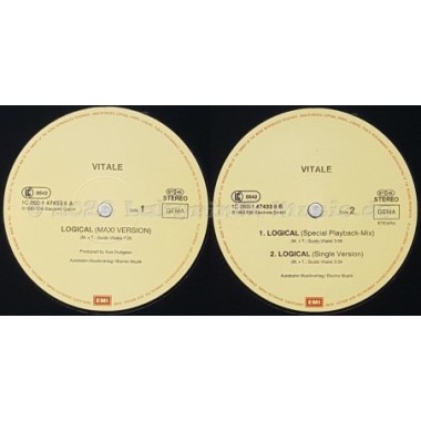Vitale - Logical • 12" Vinyl Maxi • EX - Labyrinth Music
