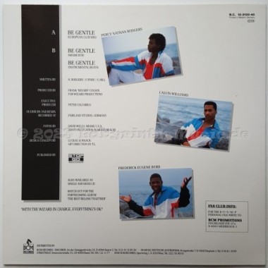 B.V.S.M.P. - Be Gentle • 12" Vinyl Maxi • NM - Labyrinth Music