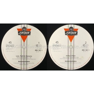 Bananarama - Love, Truth & Honesty • 12" Vinyl Maxi - Labyrinth Music