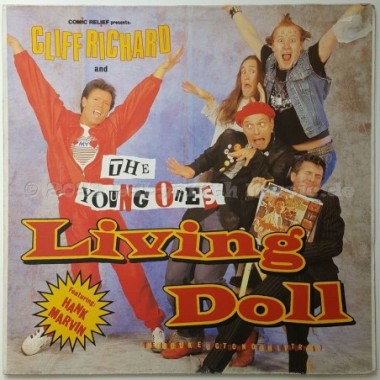 Cliff Richard - Living Doll • 12" Vinyl Maxi - Labyrinth Music