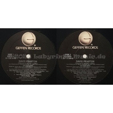 David Peaston - Two Wrongs (Don't Make It Right) • 12" Vinyl Maxi - Labyrinth Music