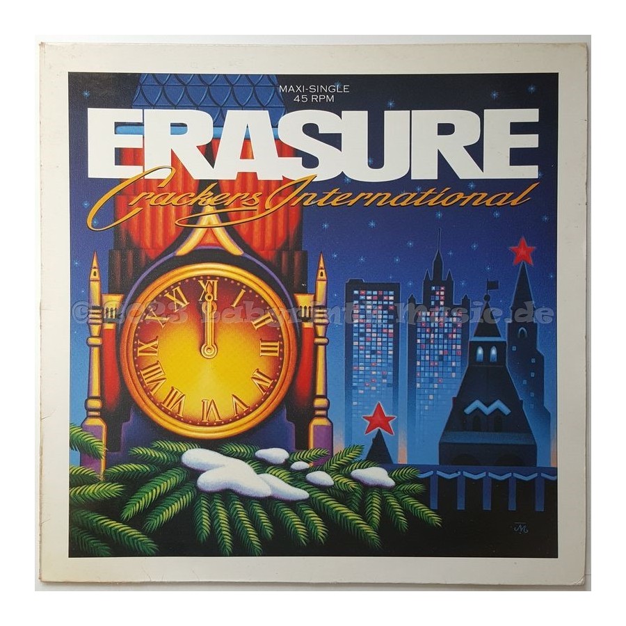 Erasure - Crackers International • 12" Vinyl Maxi - Labyrinth Music