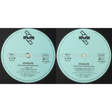 Erasure - Crackers International • 12" Vinyl Maxi - Labyrinth Music