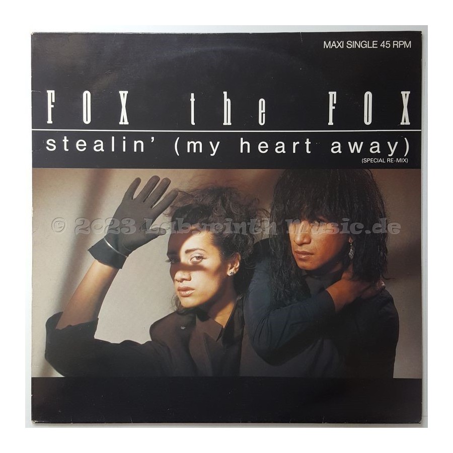 Fox The Fox - Stealin (My Heart Away) • Special Re-Mix • 12" Vinyl Maxi • EX - Labyrinth Music