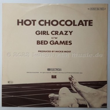 Hot Chocolate - Girl Crazy • 12" Vinyl Maxi • NM - Labyrinth Music