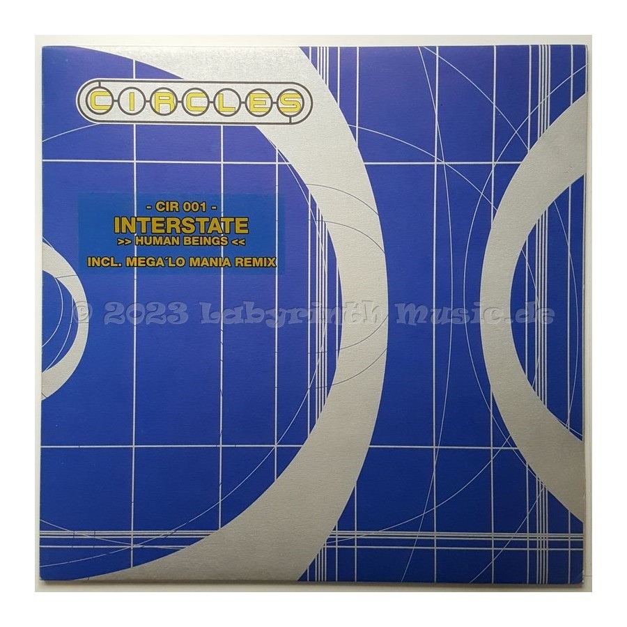 Interstate - Human Beings • 12" Vinyl Maxi • MINT - Labyrinth Music