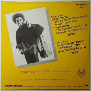 Jackie Wilson - Reet Petite • 12" Vinyl Maxi - Labyrinth Music