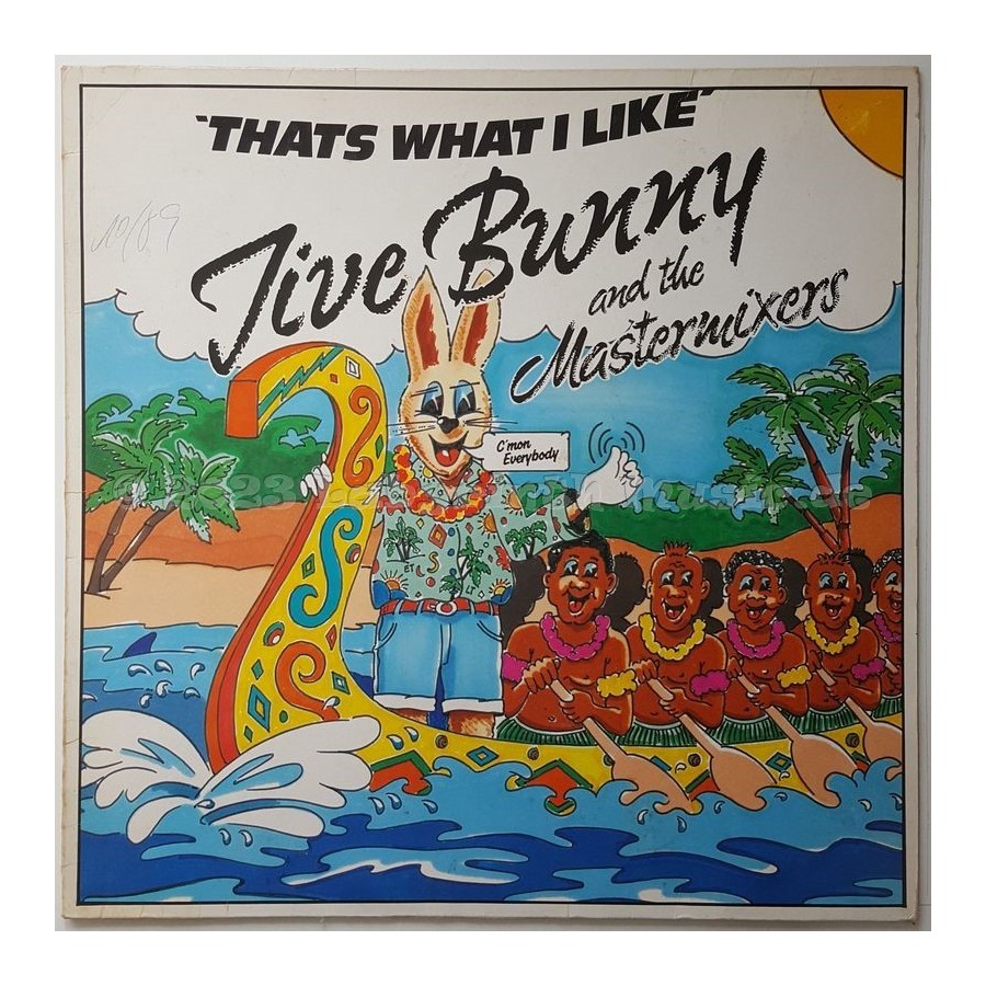 Jive Bunny And The Mastermixers - That's What I Like • 12" Vinyl Maxi - Labyrinth Music