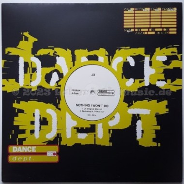 JX - There's Nothing I Won't Do • 12" Vinyl Maxi • EX - Labyrinth Music