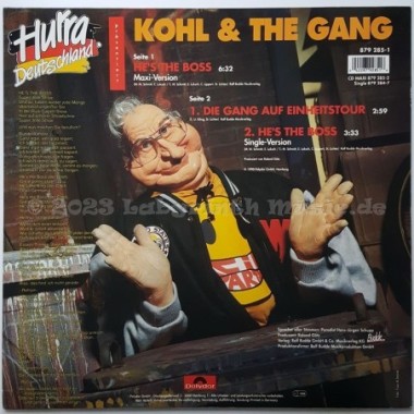 Kohl & The Gang - He's The Boss • 12" Vinyl Maxi • NM - Labyrinth Music