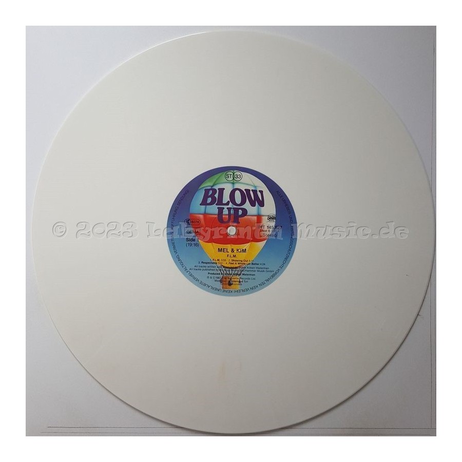 Mel & Kim - F.L.M. • 12" Vinyl LP • NM - Labyrinth Music