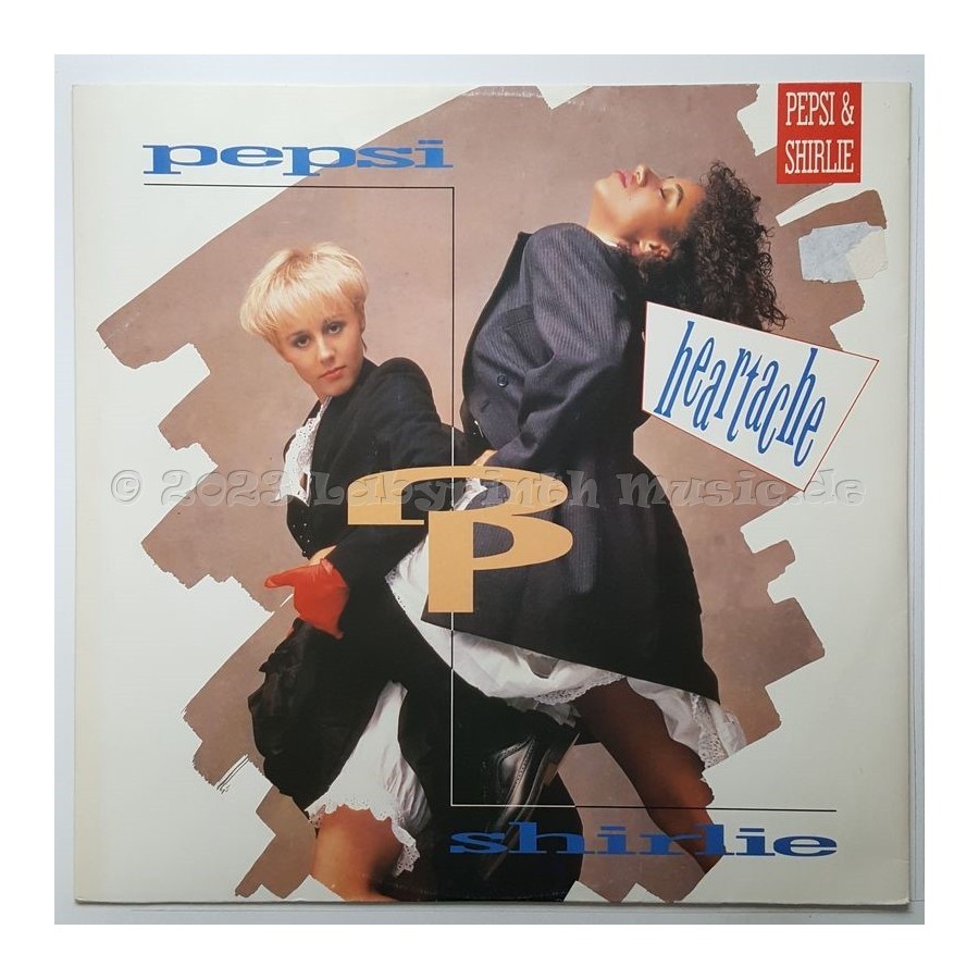 Pepsi & Shirlie - Heartache • 12" Vinyl Maxi • EX - Labyrinth Music