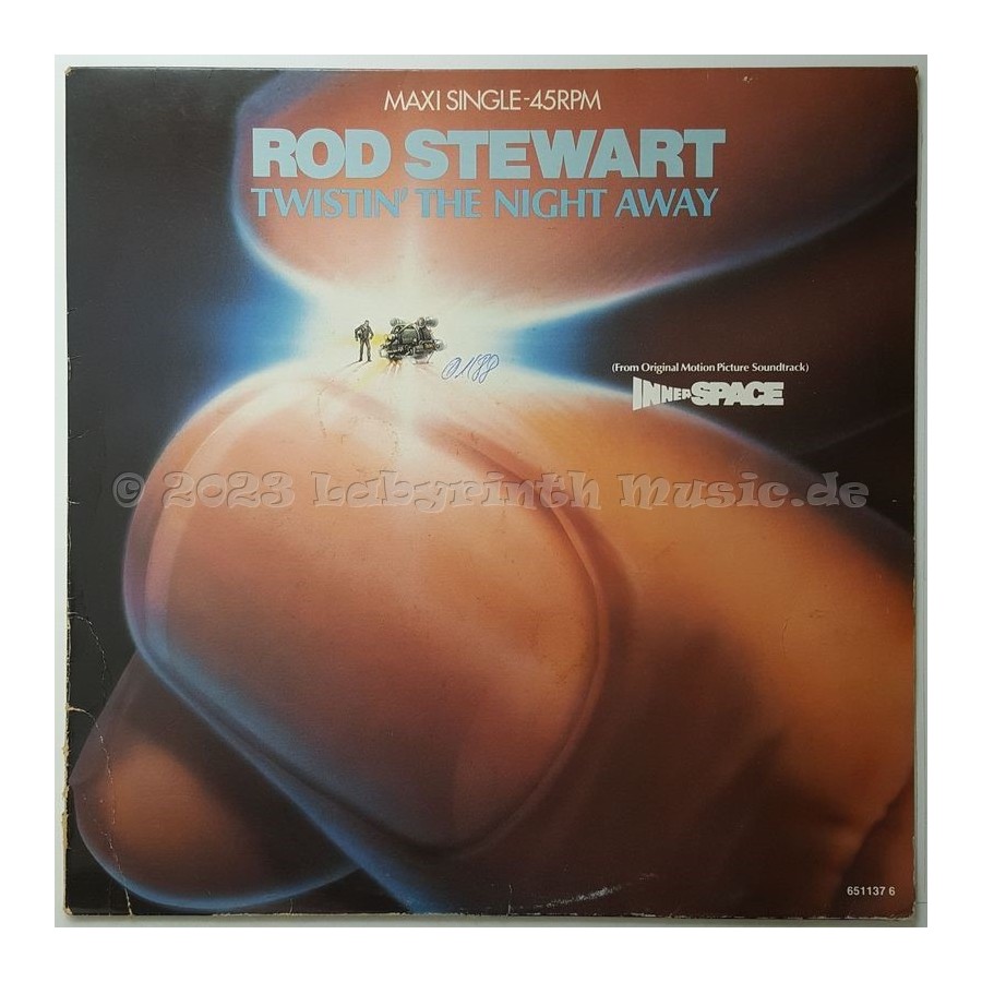 Rod Stewart - Twistin The Night Away • 12" Vinyl Maxi - Labyrinth Music