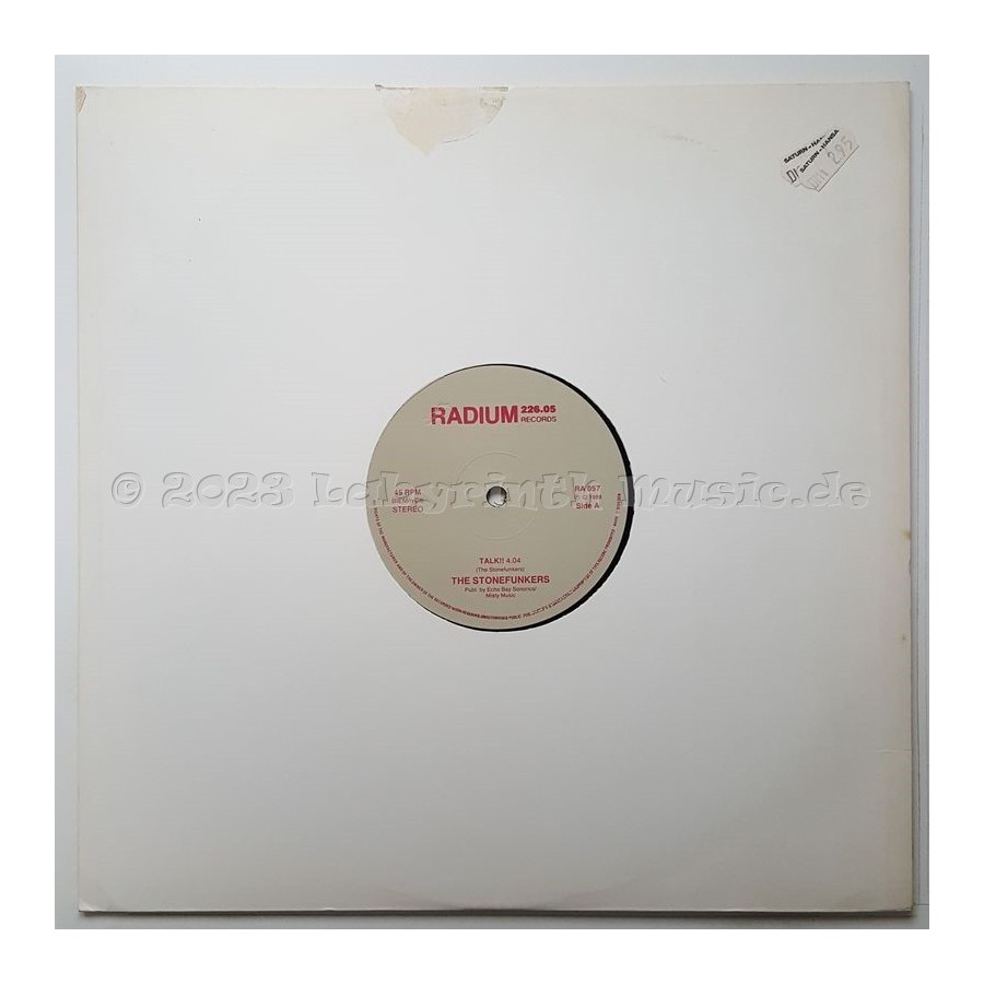 Stonefunkers - Talk!! • 12" Vinyl Maxi - Labyrinth Music