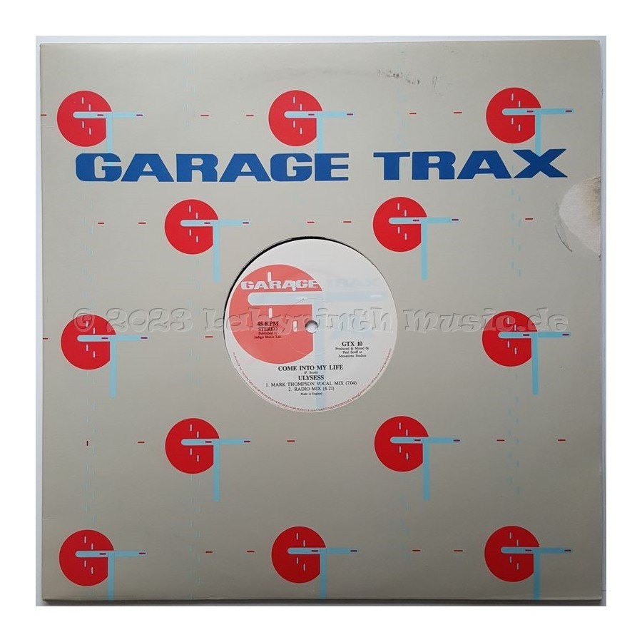 Ulysses - Come Into My Life • 12" Vinyl Maxi • EX - Labyrinth Music