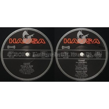 Upset - House's Gold • 12" Vinyl Maxi • NM - Labyrinth Music