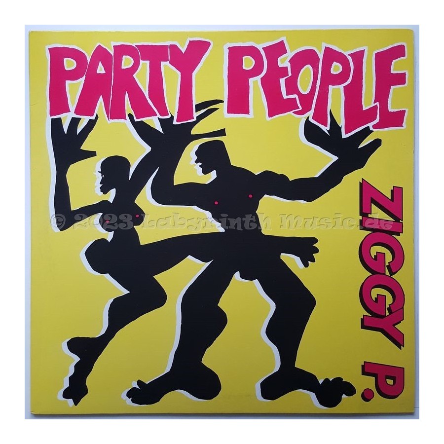 Ziggy P. - Party People • 12" Vinyl Maxi • NM - Labyrinth Music