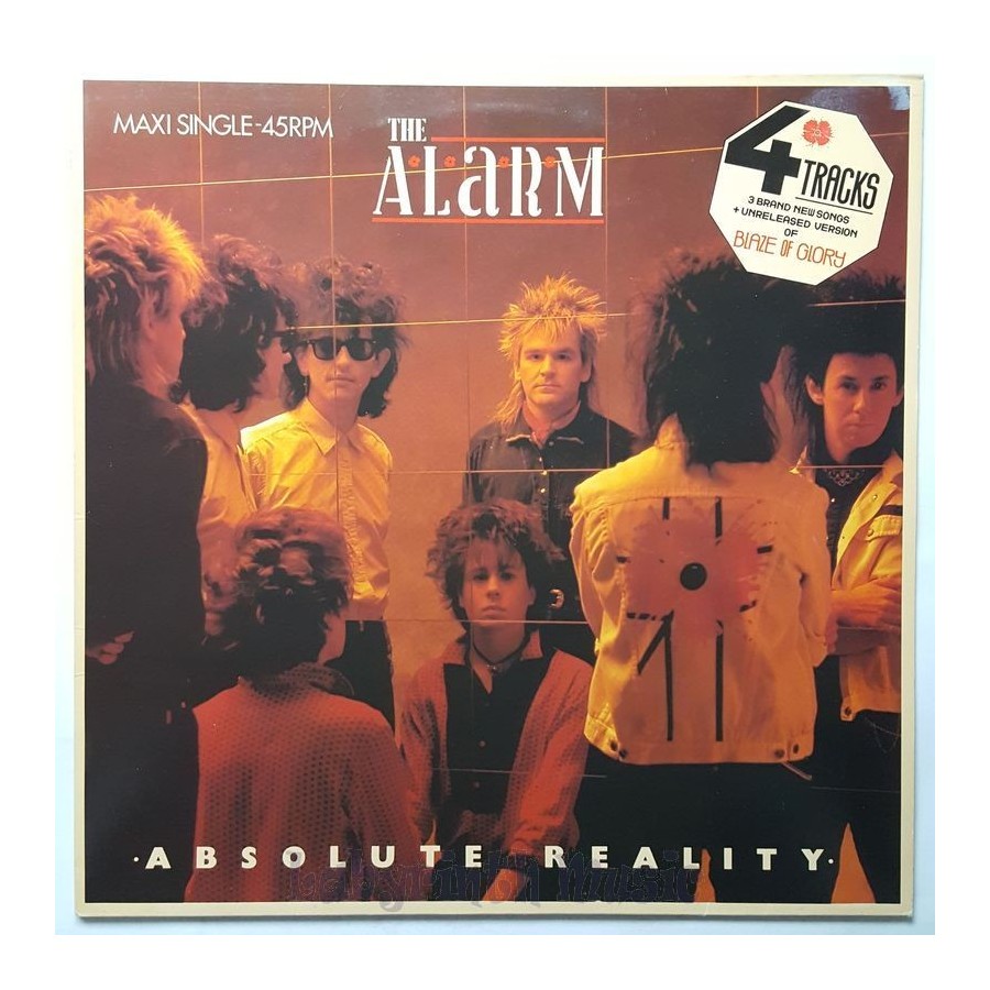 The Alarm - Absolute Reality • 12" Vinyl Maxi - Labyrinth Music