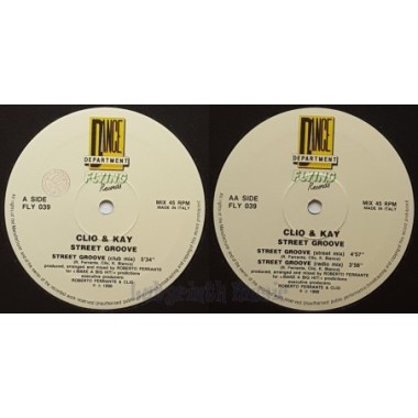 Clio & Kay - Street Groove • 12" Vinyl Maxi • EX - Labyrinth Music