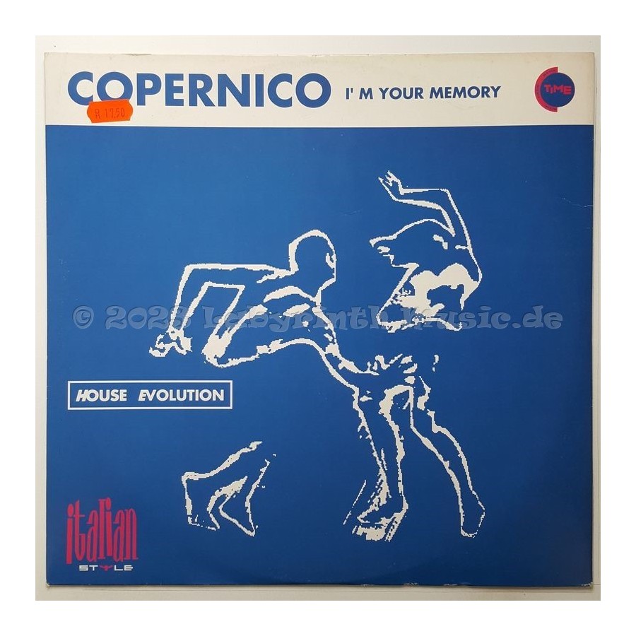 Copernico - I'm Your Memory • 12" Vinyl Maxi • EX - Labyrinth Music
