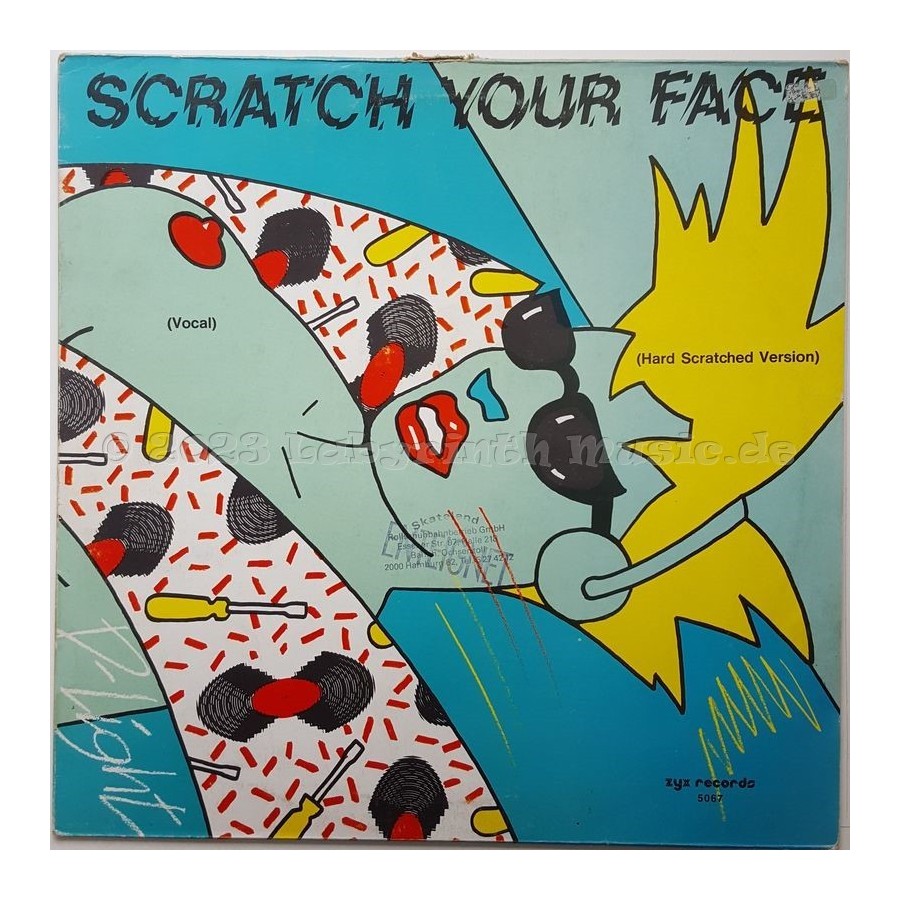 The D. Light - Scratch Your Face • 12" Vinyl Maxi - Labyrinth Music