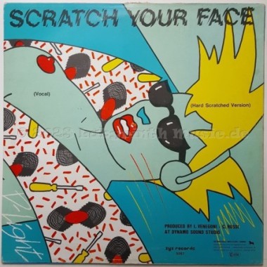 The D. Light - Scratch Your Face • 12" Vinyl Maxi - Labyrinth Music