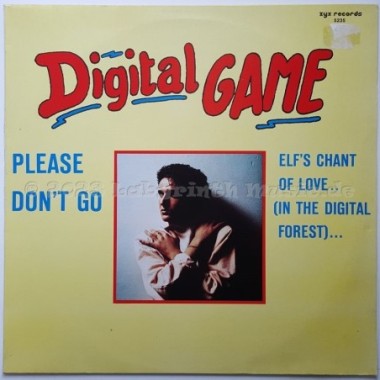 Digital Game - Please Don't Go • 12" Vinyl Maxi • EX - Labyrinth Music