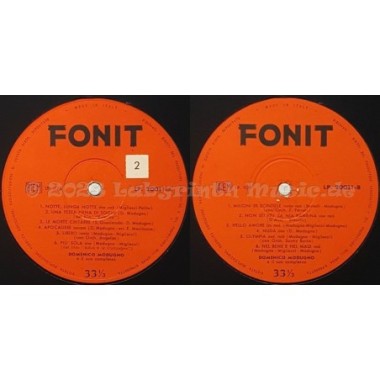 Domenico Modugno - Domenico Modugno • 12" Vinyl LP - Labyrinth Music