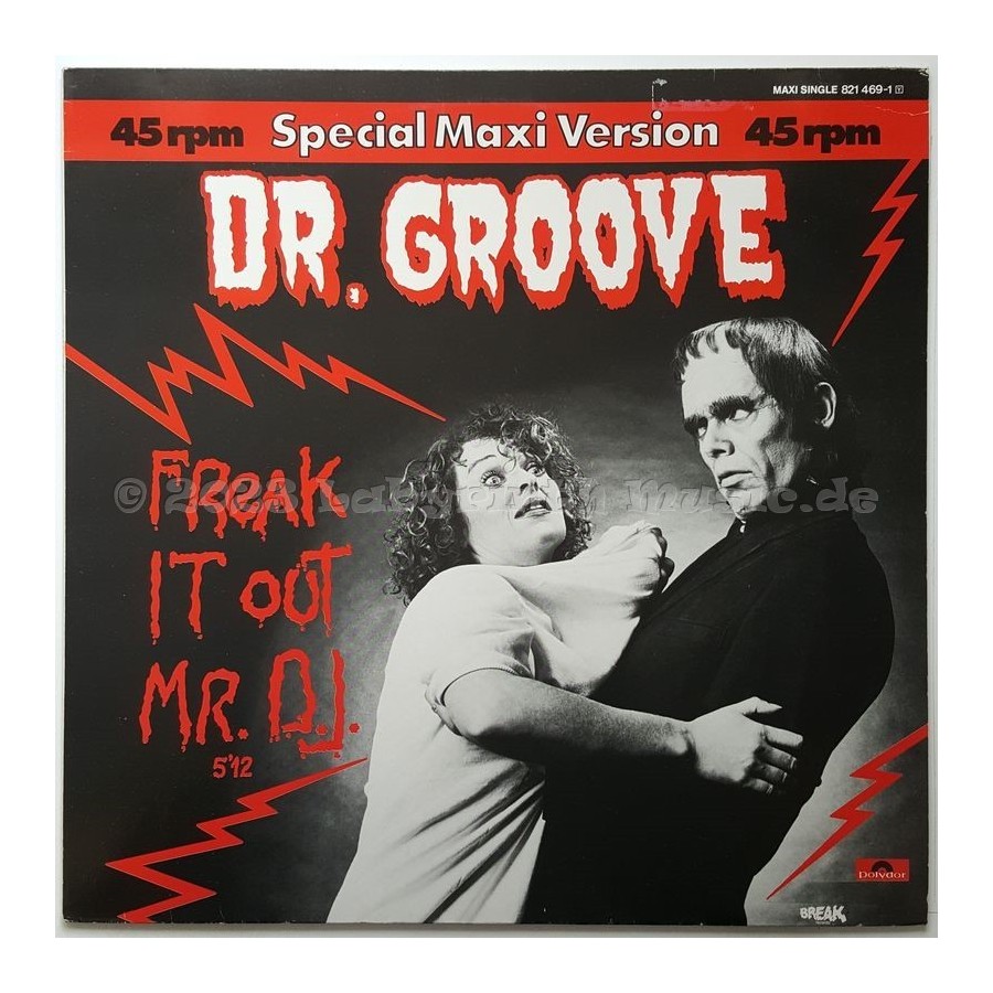 Dr. Groove - Freak It Out Mr. DJ • 12" Vinyl Maxi • EX - Labyrinth Music
