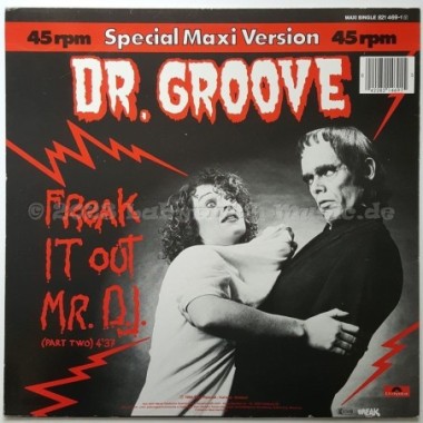 Dr. Groove - Freak It Out Mr. DJ • 12" Vinyl Maxi • EX - Labyrinth Music
