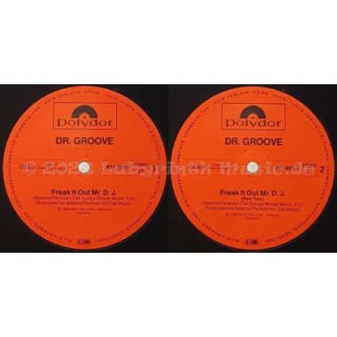 Dr. Groove - Freak It Out Mr. DJ • 12" Vinyl Maxi • EX - Labyrinth Music
