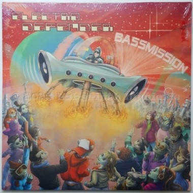 Electro Defender - Bassmission • 12" Vinyl LP • MINT - Labyrinth Music