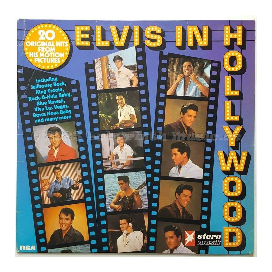 Elvis Presley - Elvis In Hollywood • 12" Vinyl LP - Labyrinth Music