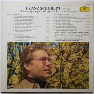 Franz Schubert • Peter Schreier • Walter Olbertz - Schwanengesang • 12" Vinyl LP • NM - Labyrinth Music