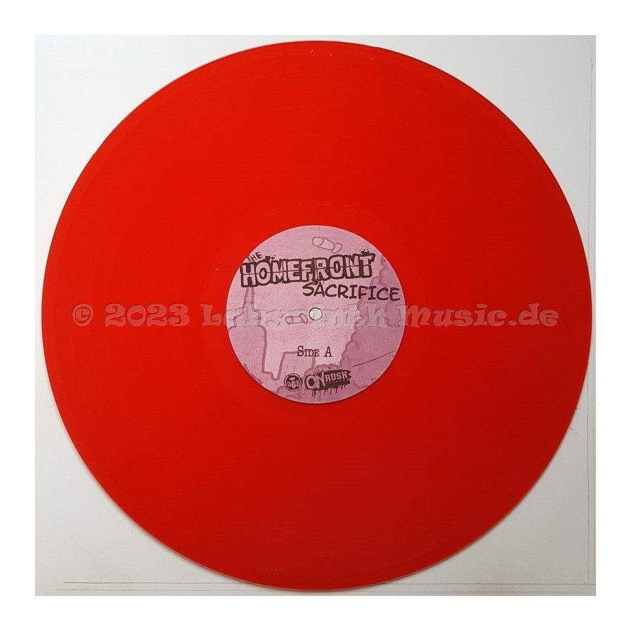 The Homefront - Sacrifice • 12" Vinyl LP • MINT - Labyrinth Music