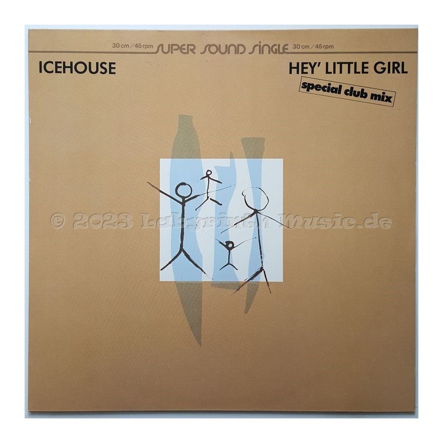 Icehouse - Hey' Little Girl • 12" Vinyl Maxi • NM - Labyrinth Music