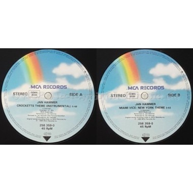 Jan Hammer - Crockett's Theme • 12" Vinyl Maxi - Labyrinth Music