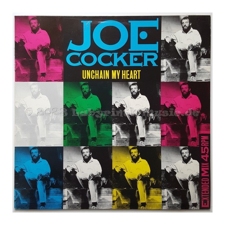 Joe Cocker - Unchain My Heart • 12" Vinyl Maxi • EX - Labyrinth Music