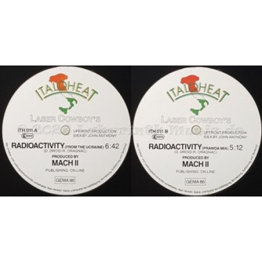 Laser Cowboys - Radioactivity • 12" Vinyl Maxi - Labyrinth Music