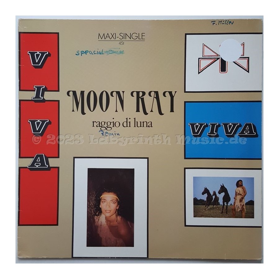 Moon Ray - Viva • 12" Vinyl Maxi - Labyrinth Music