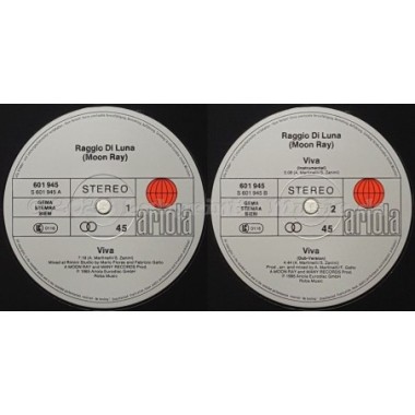 Moon Ray - Viva • 12" Vinyl Maxi - Labyrinth Music